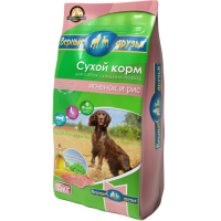 Верные друзья гипоаллергенный для взрослых собак средних пород ягненок и рис