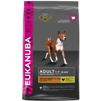 EUKANUBA Dog для взрослых собак средних пород 1+ курица