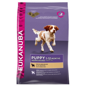 EUKANUBA Dog для щенков всех пород ягненок 