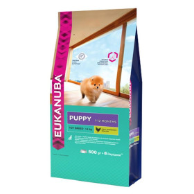 EUKANUBA Dog Сухой корм для щенков миниатюрных пород с курицей
