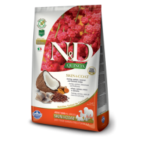 Farmina N&D Dog Quinoa Skin&coat Herring корм для взрослых собак с сельдью, киноа для здоровья кожи и шерсти
