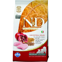 Farmina N&D Dog LG Chicken & Pomegranate Puppy Starter корм для щенков, беременных и кормящих собак, курица гранат низкозерновой