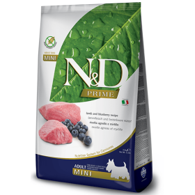 Farmina N&D Dog GF Lamb&Blueberry Adult Mini беззерновой корм для взрослых мелких собак, ягненок и черника
