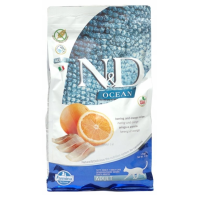 Farmina N&D Cat OCEAN HERRING&ORANGE Adult Беззерновой корм для взрослых кошек Сельдь c Апельсином