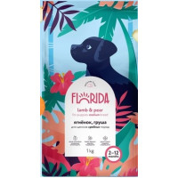 Florida Dog Puppy сухой корм для щенков собак средних пород ягненок груша