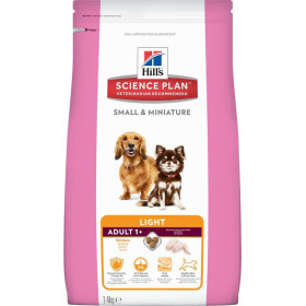 HILLS SP Adult Dog Small&Miniature Light сухой корм для взрослых собак декоративных пород низкокалорийный