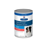 HILLS PD d/d Консервы для собак при пищевой аллергии со вкусом лосося 370 гр