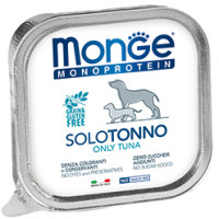 Monge Dog Monoprotein Solo консервы для собак паштет из тунца
