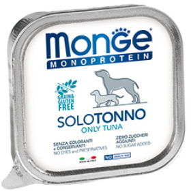 Monge Dog Monoprotein Solo консервы для собак паштет из тунца