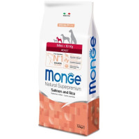 Monge Dog Mini корм для взрослых собак мелких пород с лососем