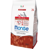 Monge Dog Speciality Mini корм для щенков мелких пород ягненок с рисом