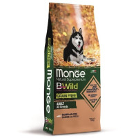 Monge BWild Dog GRAIN FREE беззерновой корм из лосося и гороха для взрослых собак всех пород