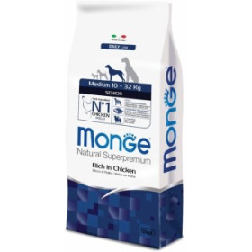 Monge Dog Medium Senior корм для пожилых собак средних пород