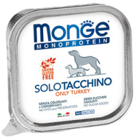 Monge Dog Monoprotein Solo консервы для собак паштет из индейки
