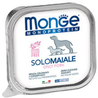 Monge Dog Monoprotein Solo консервы для собак паштет из свинины