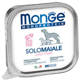 Monge Dog Monoprotein Solo консервы для собак паштет из свинины