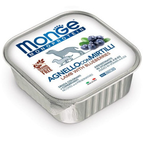 Monge Dog Monoprotein Fruits консервы для собак паштет из утки с малиной 150г