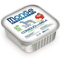 Monge Dog Monoprotein Fruits консервы для собак паштет из кролика c яблоками