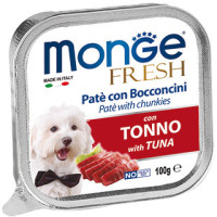 MONGE DOG FRESH консервы для собак тунец 100 гр.