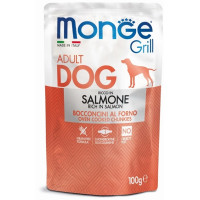 Monge Dog Grill Pouch паучи для собак лосось 100г
