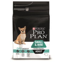 Проплан Dog OPTIDIGEST корм для взрослых собак мелких пород ягненок чувствительное пищеварение