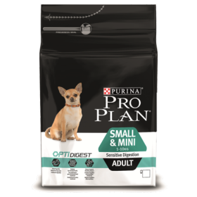 Проплан Dog OPTIDIGEST корм для взрослых собак мелких пород ягненок чувствительное пищеварение