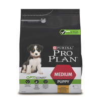 Проплан Dog OPTISTART корм для щенков средних пород курица рис