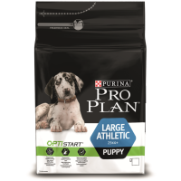 Проплан Dog ATHLETIC OPTISTART корм для щенков крупных пород атлетического телосложение курица