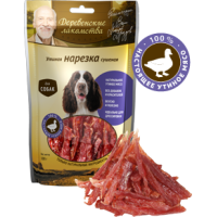 Деревенские лакомства Утиная нарезка сушеная 100г 79711212