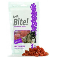 Brit Care Cat Let's Bite Chicken Bites Лакомство для кошек "Куриные кусочки"