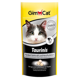 Gimcat Лакомство витаминизированное "Тауринис" с таурином для кошек, 40гр