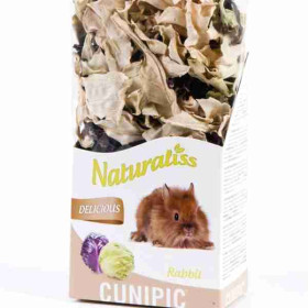 Cunipic Naturaliss Delicious Rabbit лакомство для кроликов Белая и красная капуста 60гр.
