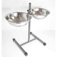 РЕКС Подставка телескопическая с мисками для собак