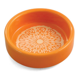 Triol Миска керамическая для мелких животных "Апельсин" 0,1л