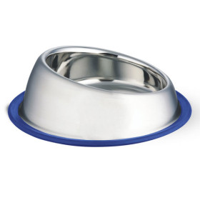 Triol Миска металлическая овальная на резинке 0,3л