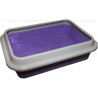 СИБИРСКАЯ КОШКА ПРЕМИУМ туалет для кошки глубокий с бортиком