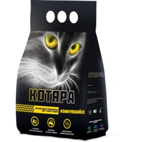 КОТЯРА наполнитель комкующийся для туалета
