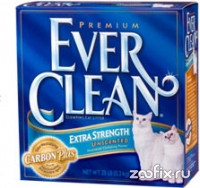Ever Clean Extra Strength Unscented наполнитель без ароматизатора для чувствительных к запахам кошек и их хозяев 