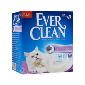Ever Clean Lavander наполнитель комкующийся с ароматом лаванды 