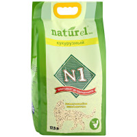 Наполнитель №1 Naturel Комкующийся Кукурузный