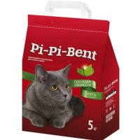 PI-PI-BENT Cенсация свежести наполнитель комкующийся для кошачьего туалета