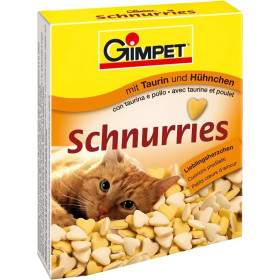 Gimpet Витамины для кошек Сердечки с курицей